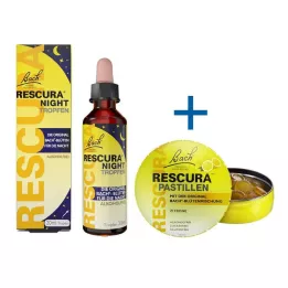 BACHBLÜTEN Original Rescura Night Drops alcohol-free, 20 ml