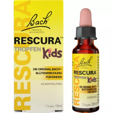 BACHBLÜTEN Original Rescura Kids Tro.Al alcohol -free, 10 ml