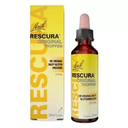 BACHBLÜTEN Original Rescura Drops with Alcohol, 20 ml