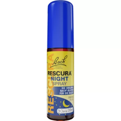 BACHBLÜTEN Original Rescura Night Spray M. Alcohol, 20 ml