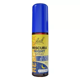BACHBLÜTEN Original Rescura Night Spray with alcohol, 20 ml
