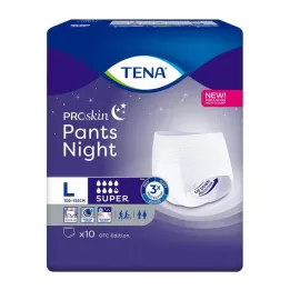TENA PANTS night super L disposable pants, 10 pcs