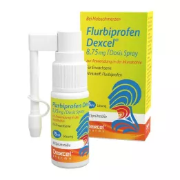 FLURBIPROFEN Dexcel 8.75 mg/dose spray oral cavity, 15 ml