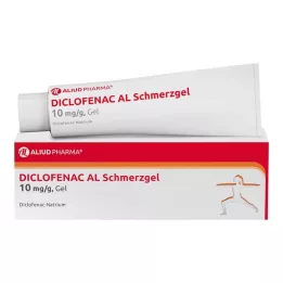 DICLOFENAC AL Pain gel 10 mg/g, 50 g