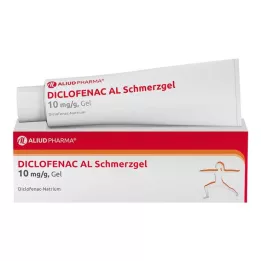 DICLOFENAC AL Pain gel 10 mg/g, 100 g