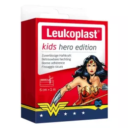LEUKOPLAST Kids Pflaster Hero Wonder Woman 6 CMX1M, 1 pcs