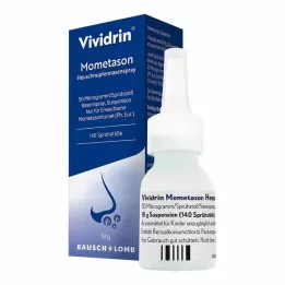VIVIDRIN Mometason hay fever spray 50μg/spray 140sprays, 18 g
