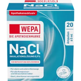 WEPA Inhalation solution NaCl 0.9%, 20X5 ml