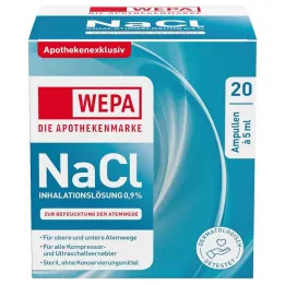 WEPA Inhalation solution NaCl 0.9%, 20X5 ml