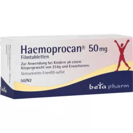 HAEMOPROCAN 50 mg film -coated tablets, 50 pcs