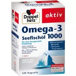 DOPPELHERZ Omega-3 Sea fish oil 1000 capsules, 120 pcs