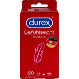 DUREX Gefühlsecht classic Kondome, 20 St