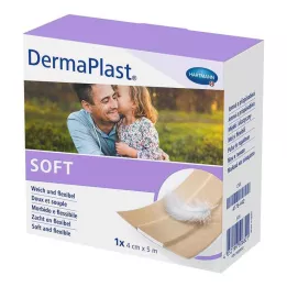 DERMAPLAST SOFT Pflaster 4 cmx5 m, 1 pcs