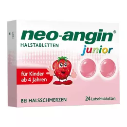 NEO-ANGIN junior throat lozenges, 24 pcs