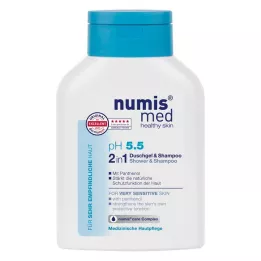 NUMIS med pH 5.5 2in1 shower gel &amp; shampoo, 200 ml