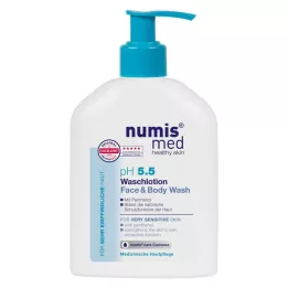 NUMIS med pH 5.5 washing lotion, 200 ml