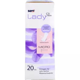 SENI Lady Slim incontinence insert Micro, 20 pcs
