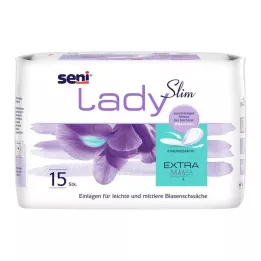 SENI Lady Slim incontinence pad extra, 15 pieces