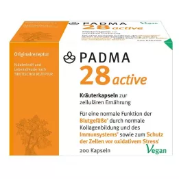 PADMA 28 active capsules, 200 pcs
