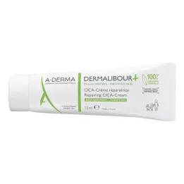 A-Derma Dermalibour + Cica repairing cream, 15 ml