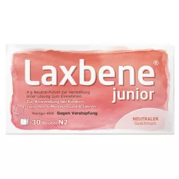 LAXBENE junior 4 g Neutral PLE Kdr.6 Mon.-8 Years, 30X4 g