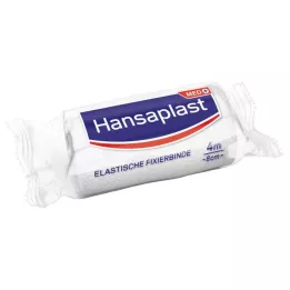 HANSAPLAST elastic fixation tape creped 8 cmx4 m, 1 piece
