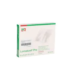Lomatuell Pro 5x5 cm sterile, 10 pcs