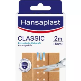 HANSAPLAST Classic plaster 6 cmx2 m, 1 pcs