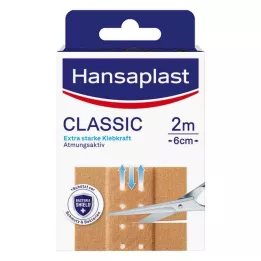 HANSAPLAST Classic plaster 6 cmx2 m, 1 piece