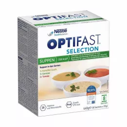 OPTIFAST Selection Soup Powder, 8X55 g