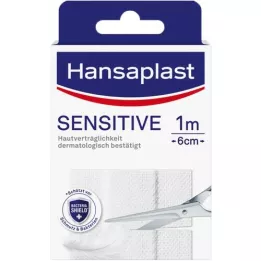 HANSAPLAST Sensitive Pflast.hypoallergen 6 cmx1 m, 1 St