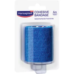 HANSAPLAST Fixing bandage self -see. 6 cmx4 m blue, 1 pcs