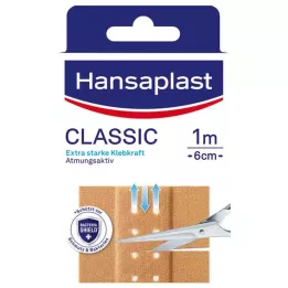 HANSAPLAST Classic plaster 6 cmx1 m, 1 piece
