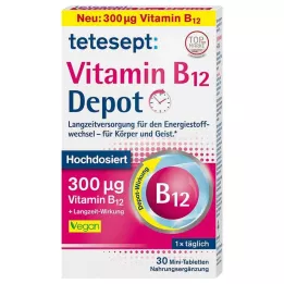 TETESEPT Vitamin B12 depot 300 µg film-coated tablets, 30 pcs