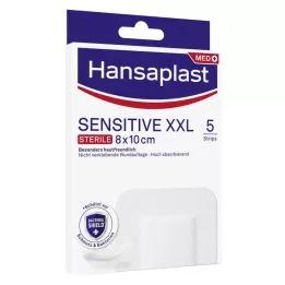 HANSAPLAST Sensitive wound dressing sterile 8x10 cm, 5 pcs