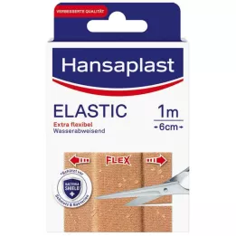HANSAPLAST Elastic plaster 6 cmx1 m, 1 piece