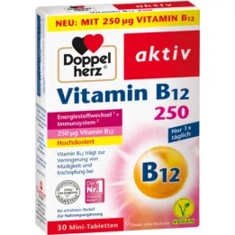 DOPPELHERZ Vitamin B12 250 Active tablets, 30 pcs