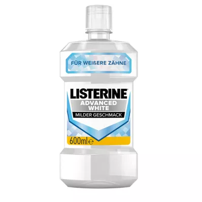 LISTERINE Advanced white mouthwash, 600 ml