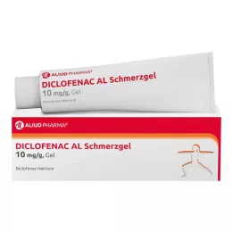 DICLOFENAC AL Pain gel 10 mg/g, 150 g