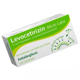 LEVOCETIRIZIN Micro Labs 5 mg film-coated tablets, 100 pcs