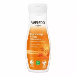 WELEDA Sea buckthorn rich care body lotion, 200 ml