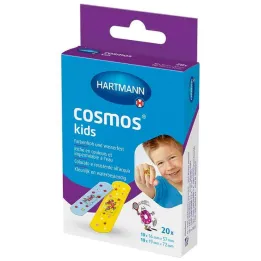 cosmos® kids childrens plasters 2 sizes, 20 pieces
