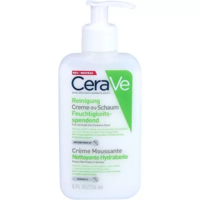 CERAVE cream-to-foam cleaning, 236 ml