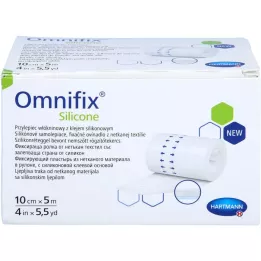OMNIFIX silicone Fixiervlies 10 cmx5 m, 1 St