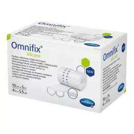 OMNIFIX silicone fixing fleece 10 cmx5 m, 1 piece