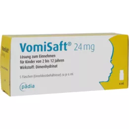 VOMISAFT 24 mg solution to take, 5x6 ml