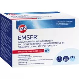 EMSER Inhalation solution Hyperton 8%, 20x5 ml