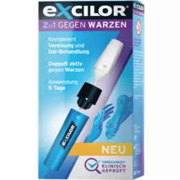 EXCILOR 2in1 against wart combination, 1 p