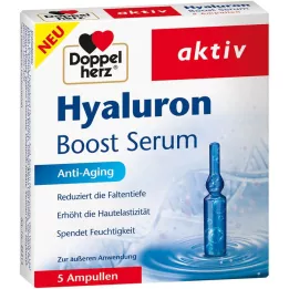 DOPPELHERZ Hyaluron Boost Serum ampoules, 5 pcs