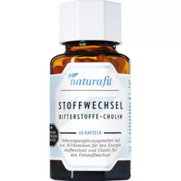 NATURAFIT Metabolism bitter substances + choline capsules, 60 pcs
